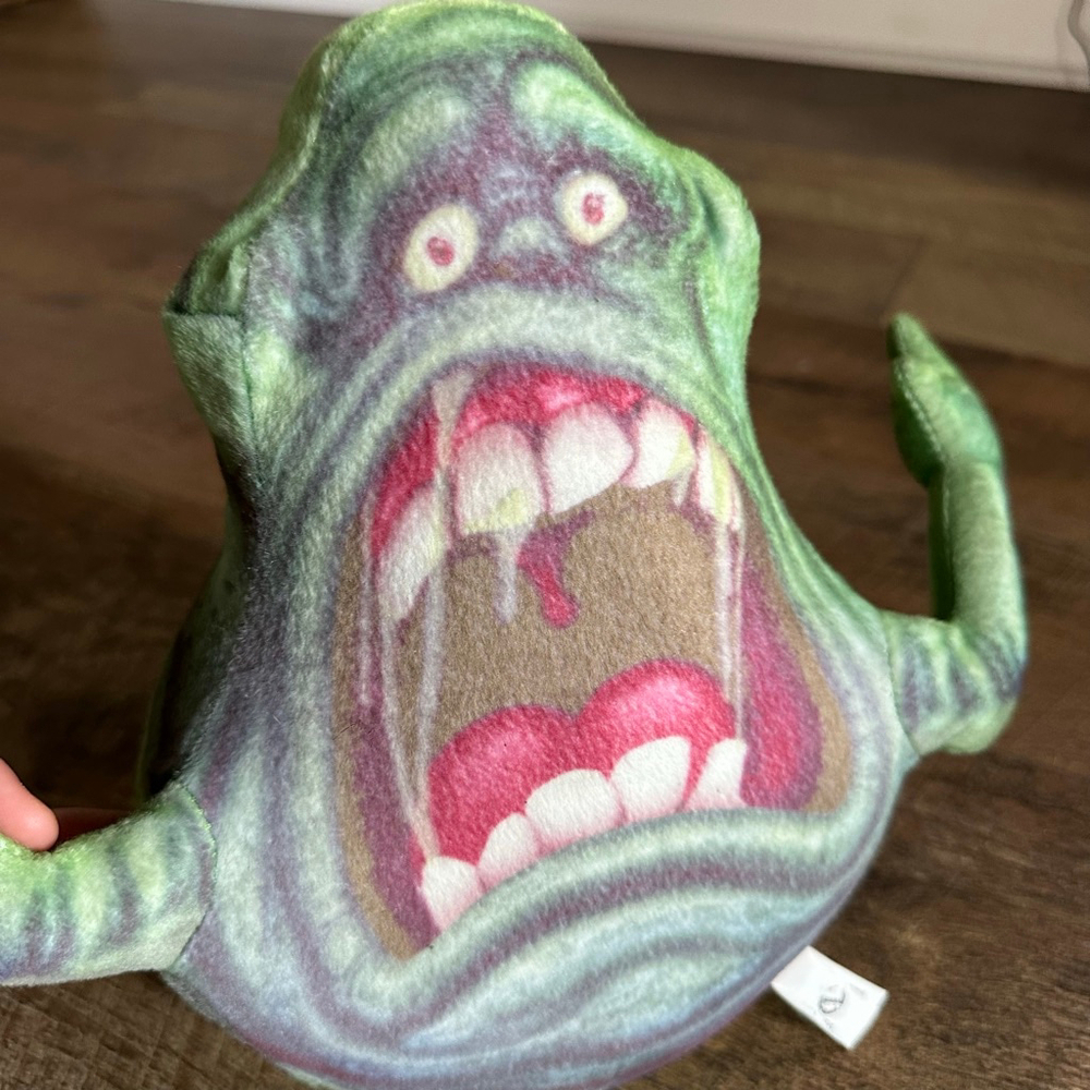 Toy Factory Ghostbusters Slimer Stuffed Animal Green Purple
